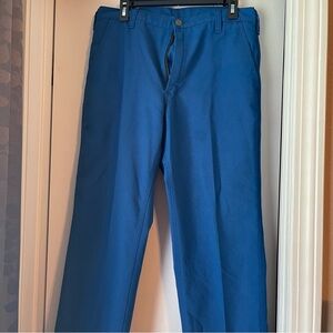 Workrite 2112 Nomex HRC1 Vibrant Blue Work Pants Size33”